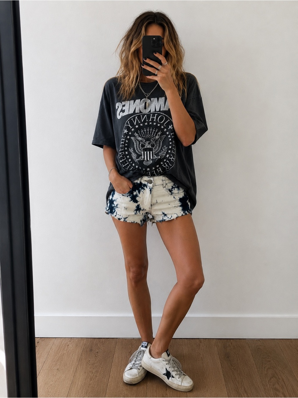 Zadig & Voltaire Tie-Dye Micro Denim Shorts
Size 26 | Good Pre-Loved Condition